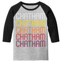 Chatham, Nj Vintage Style New Jersey Youth 3/4 Sleeve | Artistshot