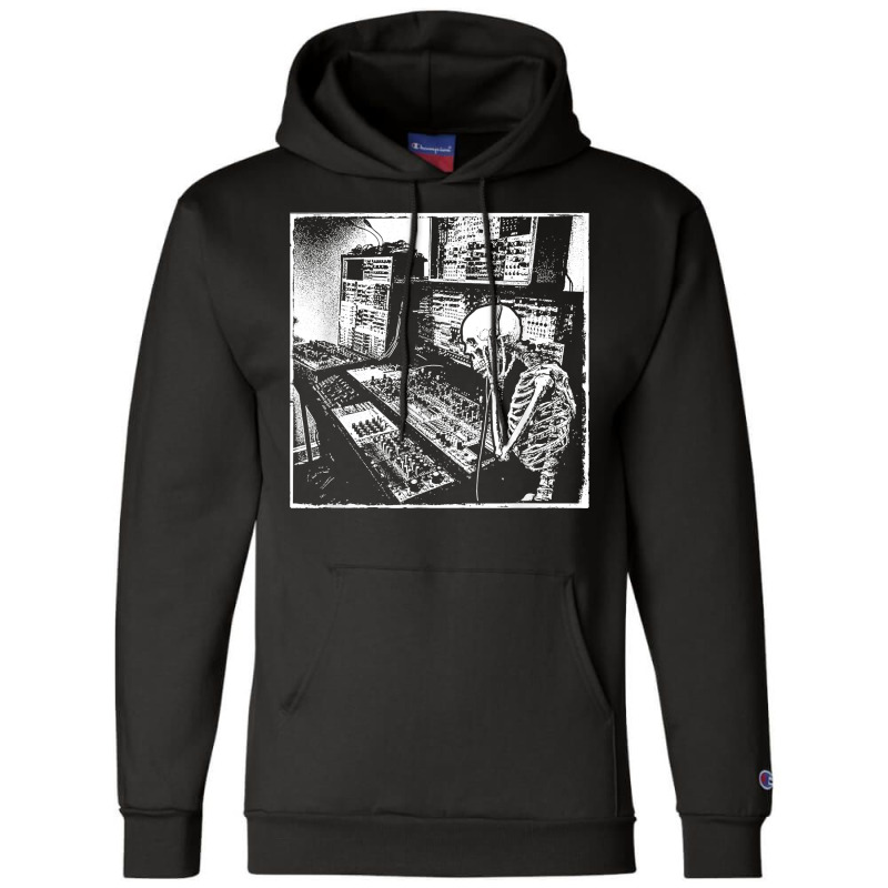 Electronic Music Synthesizer Techno Music Dj Producer T Shirt Champion Hoodie | Artistshot