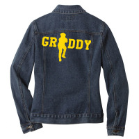 Griddy Break Dance Griddy Design T Shirt Ladies Denim Jacket | Artistshot