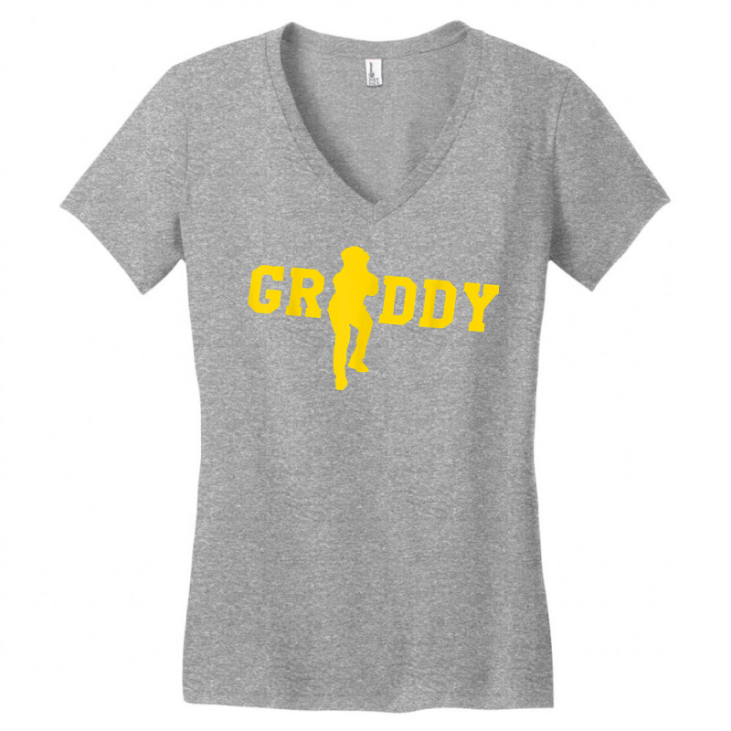 Griddy Break Dance Griddy Design T Shirt Women's V-Neck T-Shirt by cm-arts | Artistshot