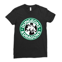 Dungeons & Dragons  Parody Ladies Fitted T-shirt | Artistshot