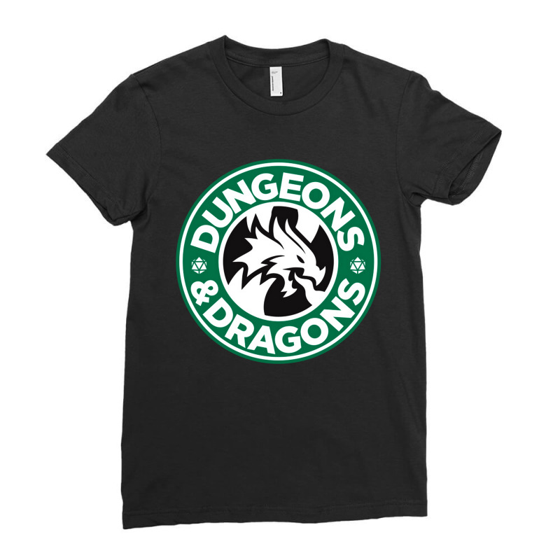 Dungeons & Dragons  Parody Ladies Fitted T-Shirt by atereabag | Artistshot