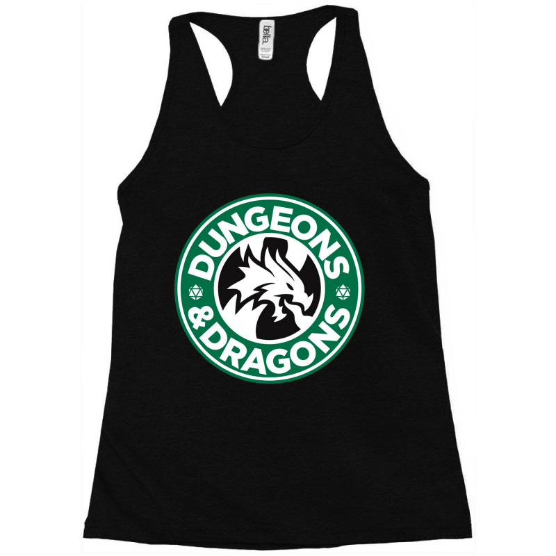 Dungeons & Dragons  Parody Racerback Tank by atereabag | Artistshot