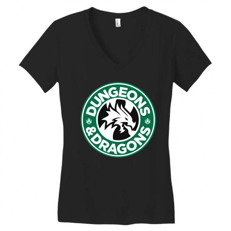 Dungeons & Dragons  Parody Women's V-Neck T-Shirt by atereabag | Artistshot