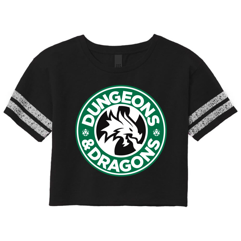 Dungeons & Dragons  Parody Scorecard Crop Tee by atereabag | Artistshot