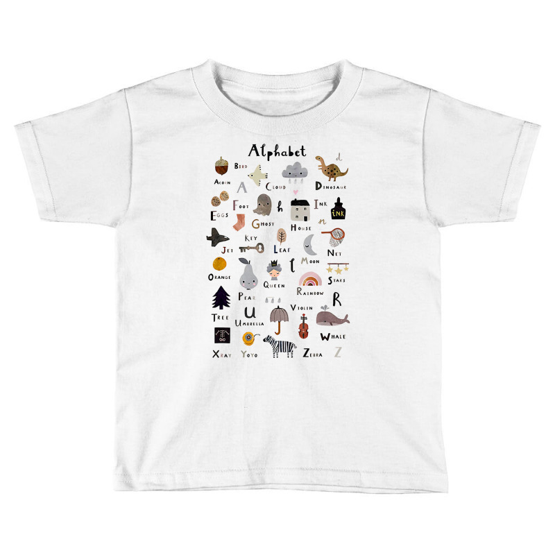 Funny Objects Alphabet Abcs Learning Kindergarten Adult Kids T Shirt Toddler T-shirt | Artistshot