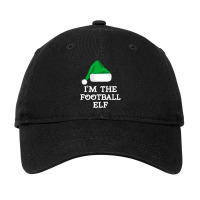 I'm The Football Elf Family Christmas Player Adjustable Cap | Artistshot