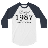 Limited Edition 1987 3/4 Sleeve Shirt | Artistshot
