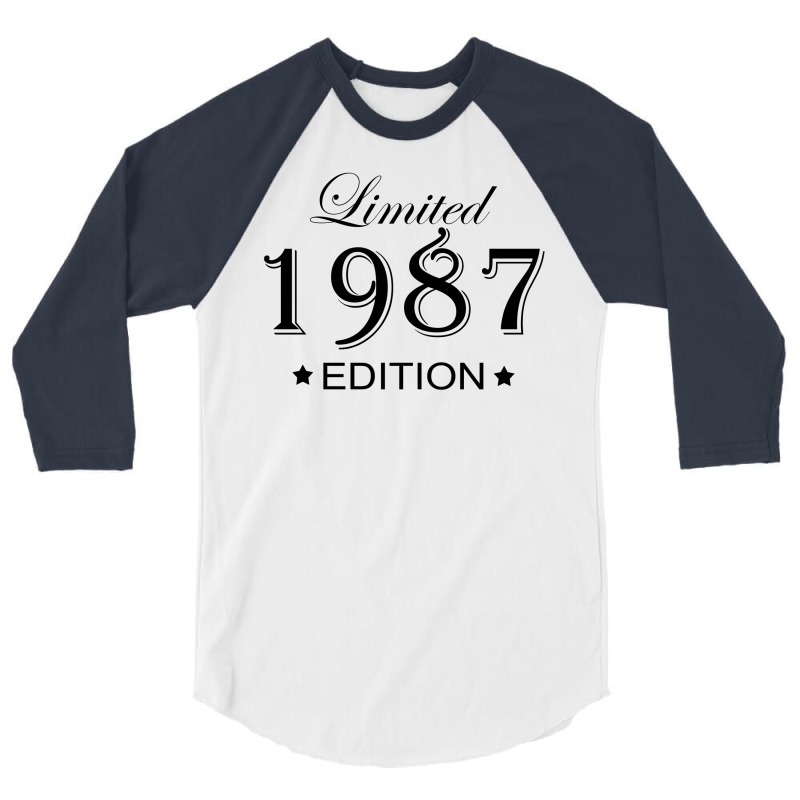 Limited Edition 1987 3/4 Sleeve Shirt | Artistshot