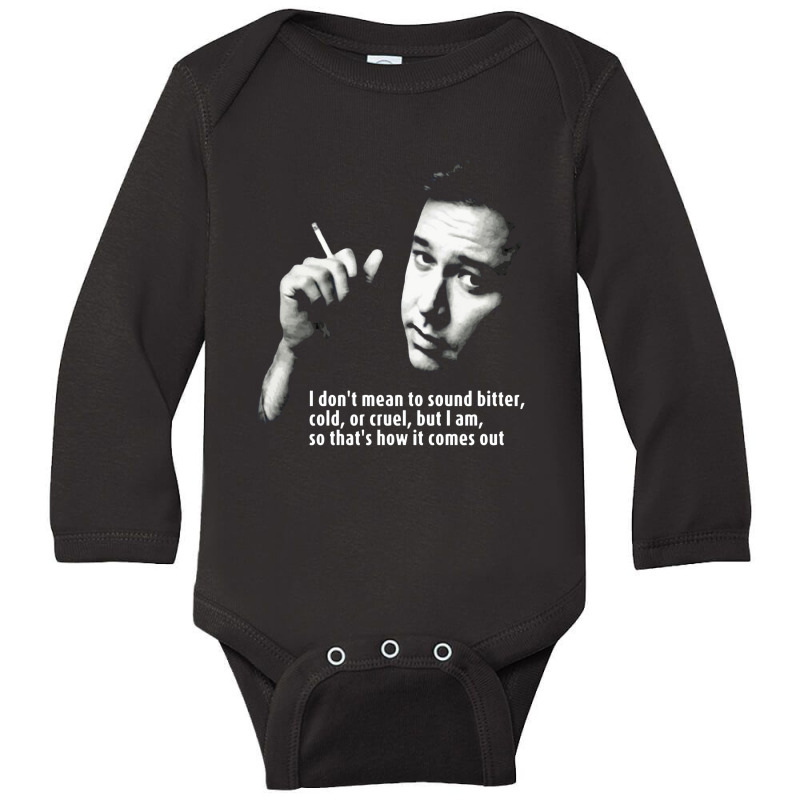 I Don't Mean To Sound Bitter, Cold, Or Cruel, But I Am, So That's How Long Sleeve Baby Bodysuit by jessemillicent | Artistshot