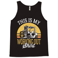 Funny Working Out Forklift Operator Tank Top | Artistshot