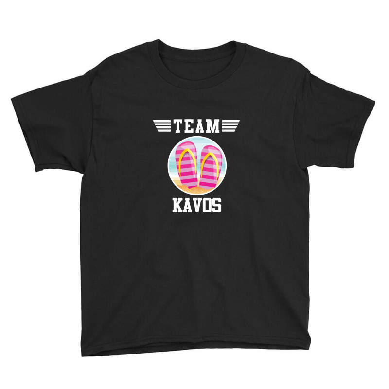 Team Kavos Flip Flops Youth Tee | Artistshot