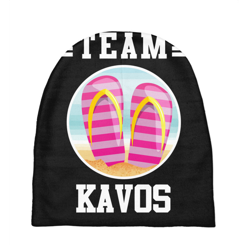 Team Kavos Flip Flops Baby Beanies | Artistshot