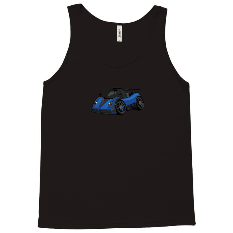 Pagani Zonda (blue) Tank Top by RickyRamshur | Artistshot