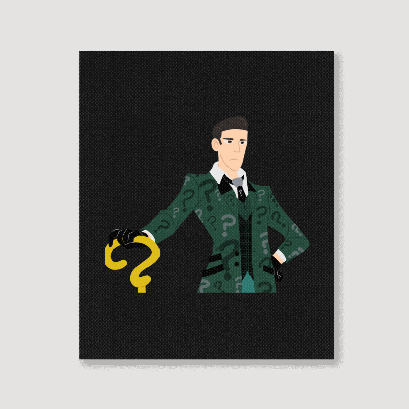 Ed’s  Suit Portrait Canvas Print | Artistshot