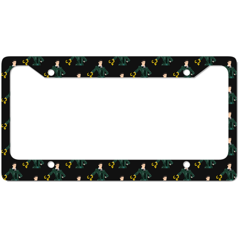 Ed’s  Suit License Plate Frame | Artistshot