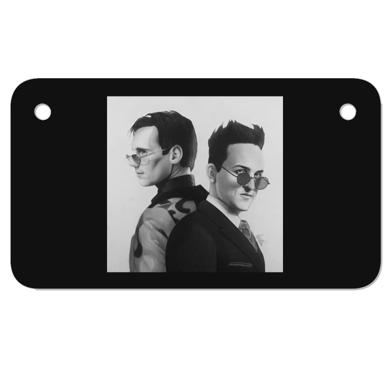 Edward _amp_ Oswald Motorcycle License Plate | Artistshot