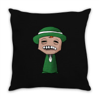 Eggy, Entity Of Riddles And Trickery Throw Pillow | Artistshot