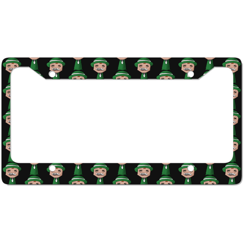 Eggy, Entity Of Riddles And Trickery License Plate Frame | Artistshot