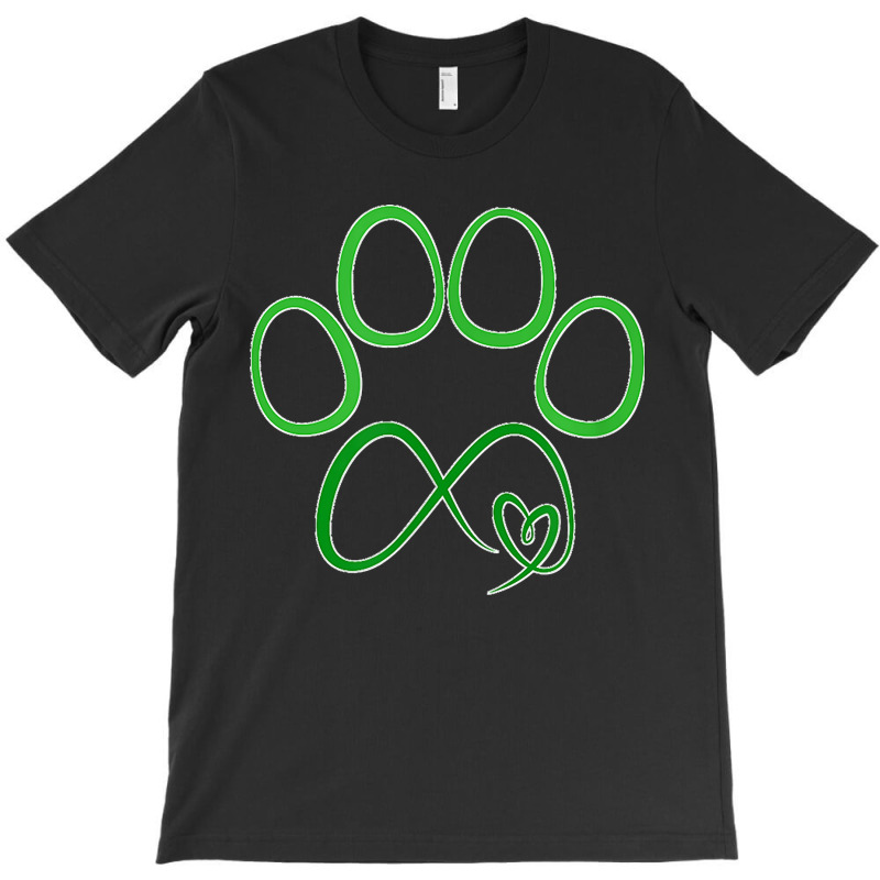 Forever Love Paw Print Heart Puppy Dog Pet T T-shirt | Artistshot