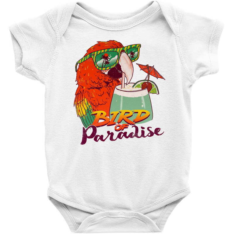 Bird Of Paradise Baby Bodysuit | Artistshot