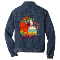 Bird Of Paradise Men Denim Jacket | Artistshot