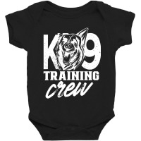 K9 Training Crew Handler Trainer Service Dog K-9 Baby Bodysuit | Artistshot