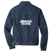 Singer Dude - Eric Martin (mr. Big) Inspired Men Denim Jacket | Artistshot