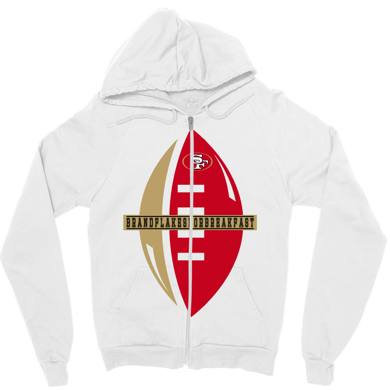 Brandflakesforbreakfast Zipper Hoodie | Artistshot