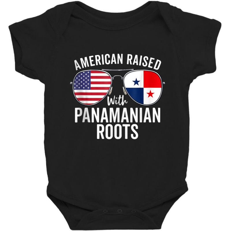 American Raised With Panamanian Roots Usa Panama Flag Tank Top Baby Bodysuit by cm-arts | Artistshot