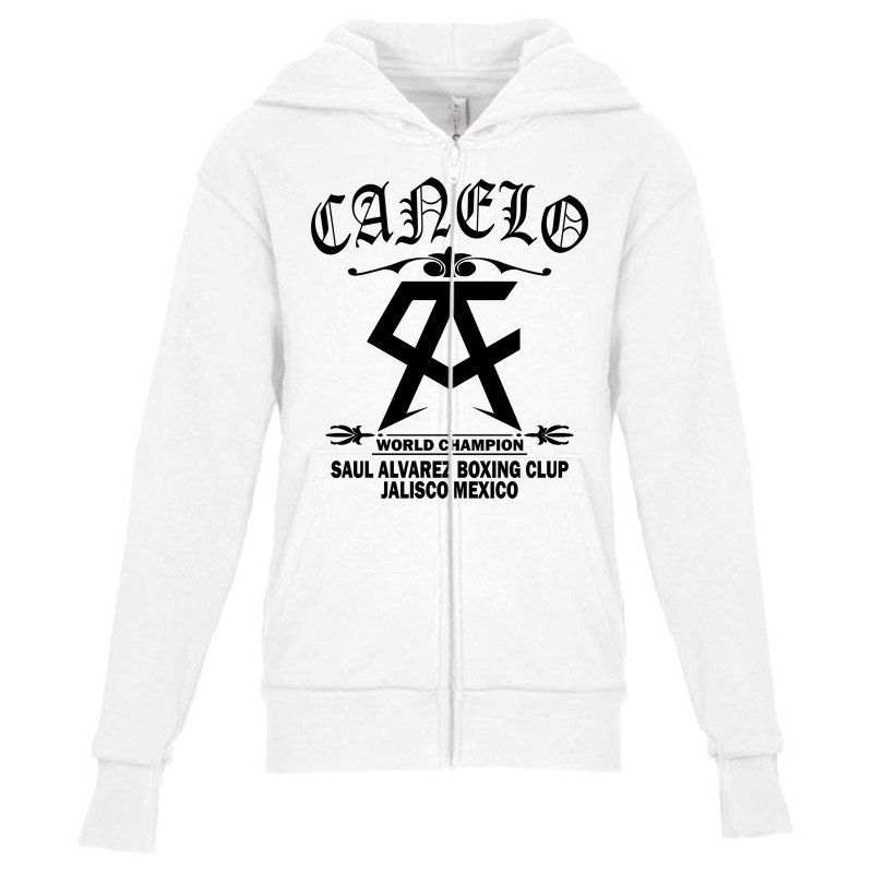 Canelo Alvarez Youth Zipper Hoodie | Artistshot