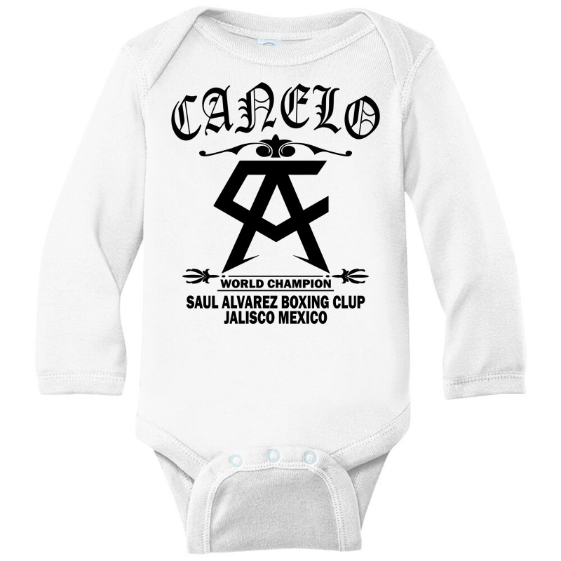 Canelo Alvarez Long Sleeve Baby Bodysuit | Artistshot