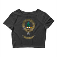 Clan Lamont Scottish Pride Family Coat Of Arms Crop Top | Artistshot