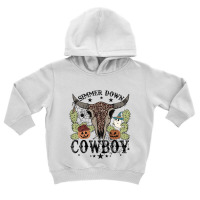 Halloween Howdy Rodeo Simmer Down Cowboy Western Vintage Retro Toddler Hoodie | Artistshot