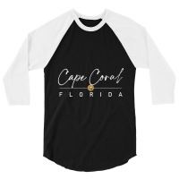 Cape Coral, Florida 3/4 Sleeve Shirt | Artistshot