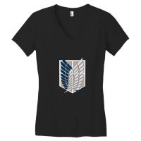 Scout Regiment Women's V-neck T-shirt | Artistshot