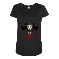 Diablo 4 Hell Is Coming Maternity Scoop Neck T-shirt | Artistshot