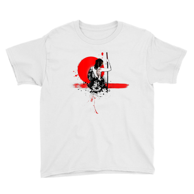 Geisha Japanese Samurai Woman Warrior Adult Unisex T Shirt Youth Tee by cm-arts | Artistshot