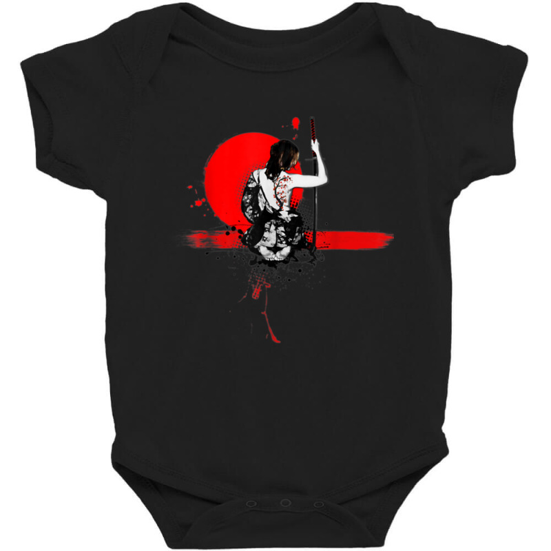 Geisha Japanese Samurai Woman Warrior Adult Unisex T Shirt Baby Bodysuit by cm-arts | Artistshot