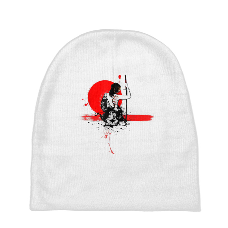 Geisha Japanese Samurai Woman Warrior Adult Unisex T Shirt Baby Beanies by cm-arts | Artistshot