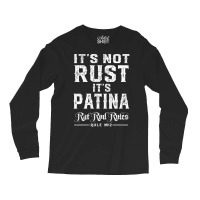 It’s Not Rust It’s Patina Rat Rod Rules Number 2 Pullover Hoodie Long Sleeve Shirts | Artistshot