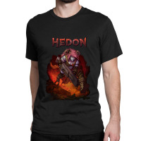 Hedon Original Cover Art (clothing Splash) Classic T-shirt | Artistshot