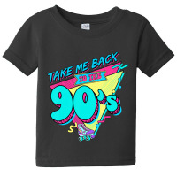 Vintage Music Tape 90's Take Me Back To The 90s Baby Tee | Artistshot