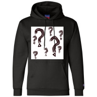 Question Mark Champion Hoodie | Artistshot