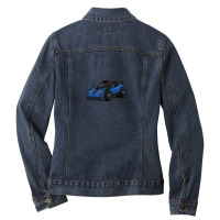 Pagani Zonda (blue) Ladies Denim Jacket | Artistshot