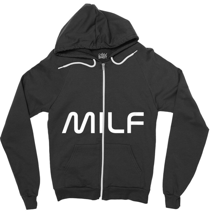 Milf Sexy Mother Zipper Hoodie by cm-arts | Artistshot