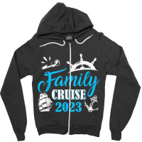 Cruise Squad 2023 Cruising Ship Vacation Funny T Shirt Zipper Hoodie | Artistshot