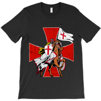 Knights Templar Crusader Medieval T-shirt | Artistshot