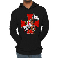 Knights Templar Crusader Medieval Lightweight Hoodie | Artistshot