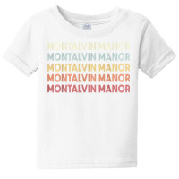 Montalvin Manor California Montalvin Manor Ca Retro Vintage T Shirt Baby Tee | Artistshot